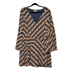Lucy Paris Boho Retro Geometric Mini Dress Women‎ Large Festival Indie City Girl